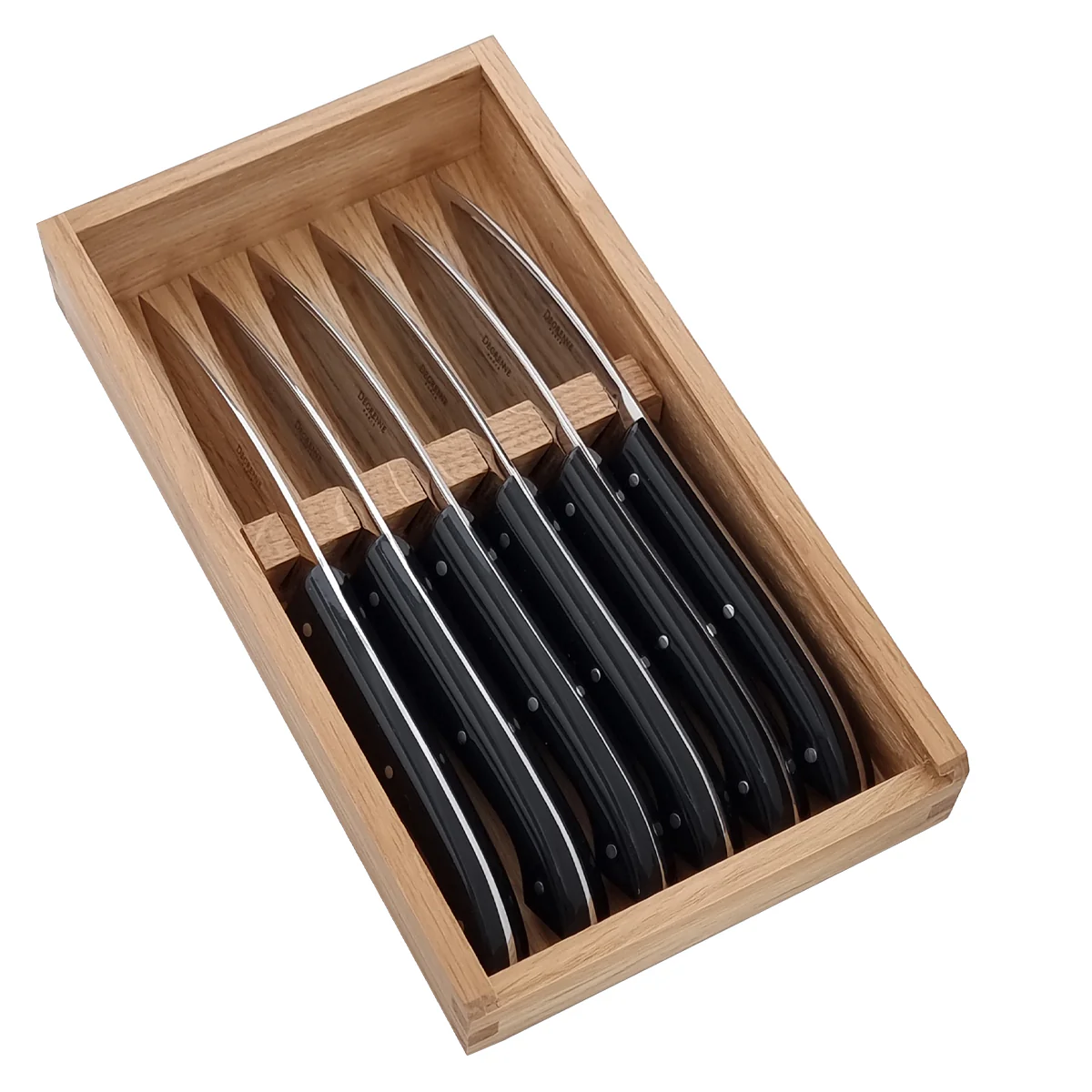 Coffret 6 couteaux Ă steak
