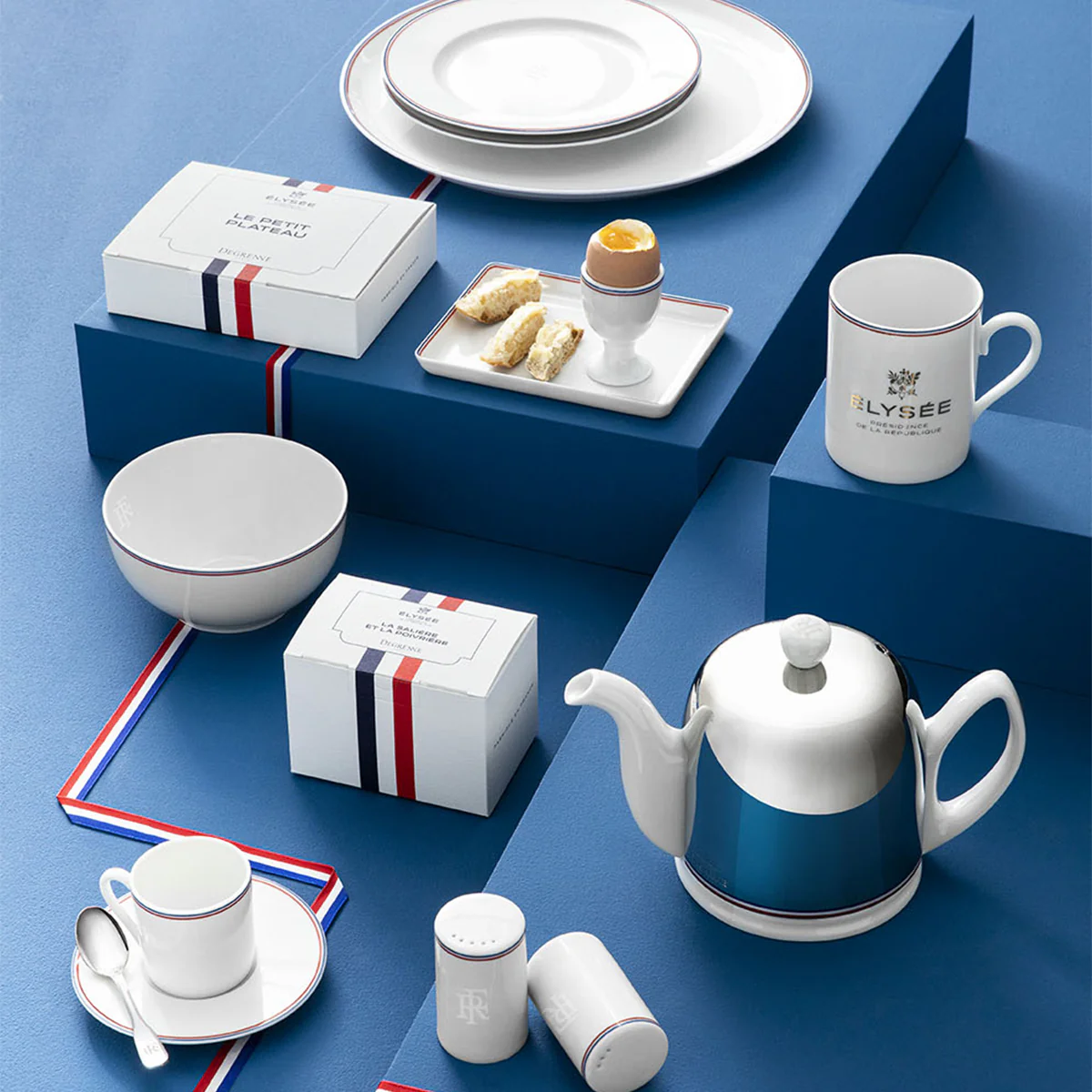 Théière 4 tasses cloche miroir République française - Image 7