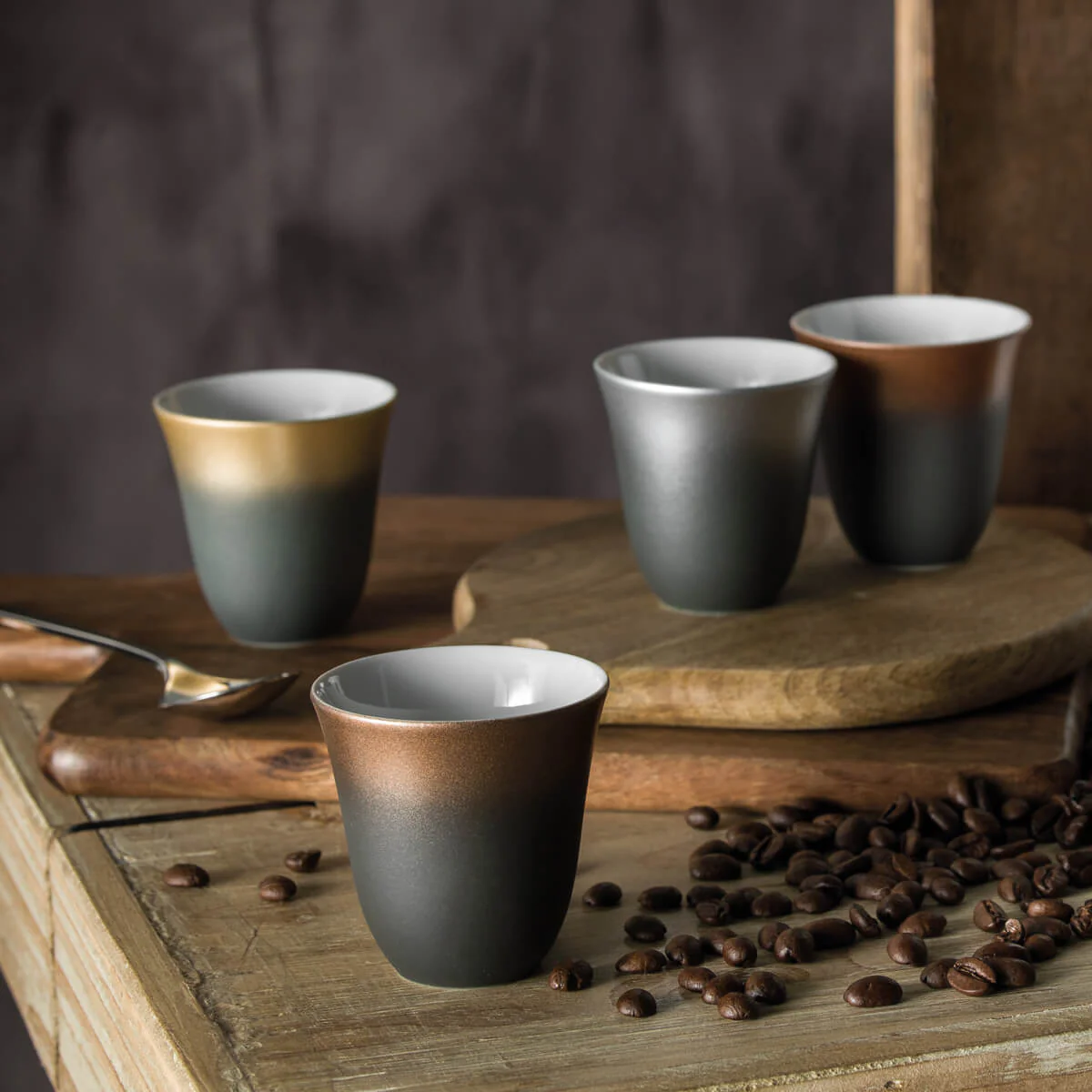 Coffret 4 tasses à moka - Image 4