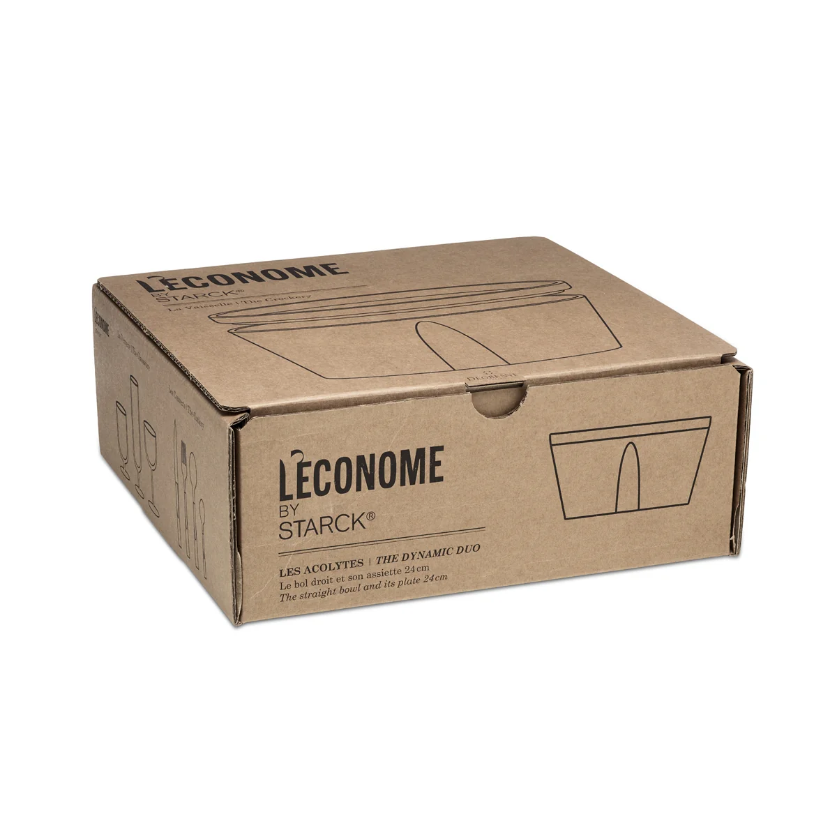 Coffret bol droit et assiette 24 cm - Image 5