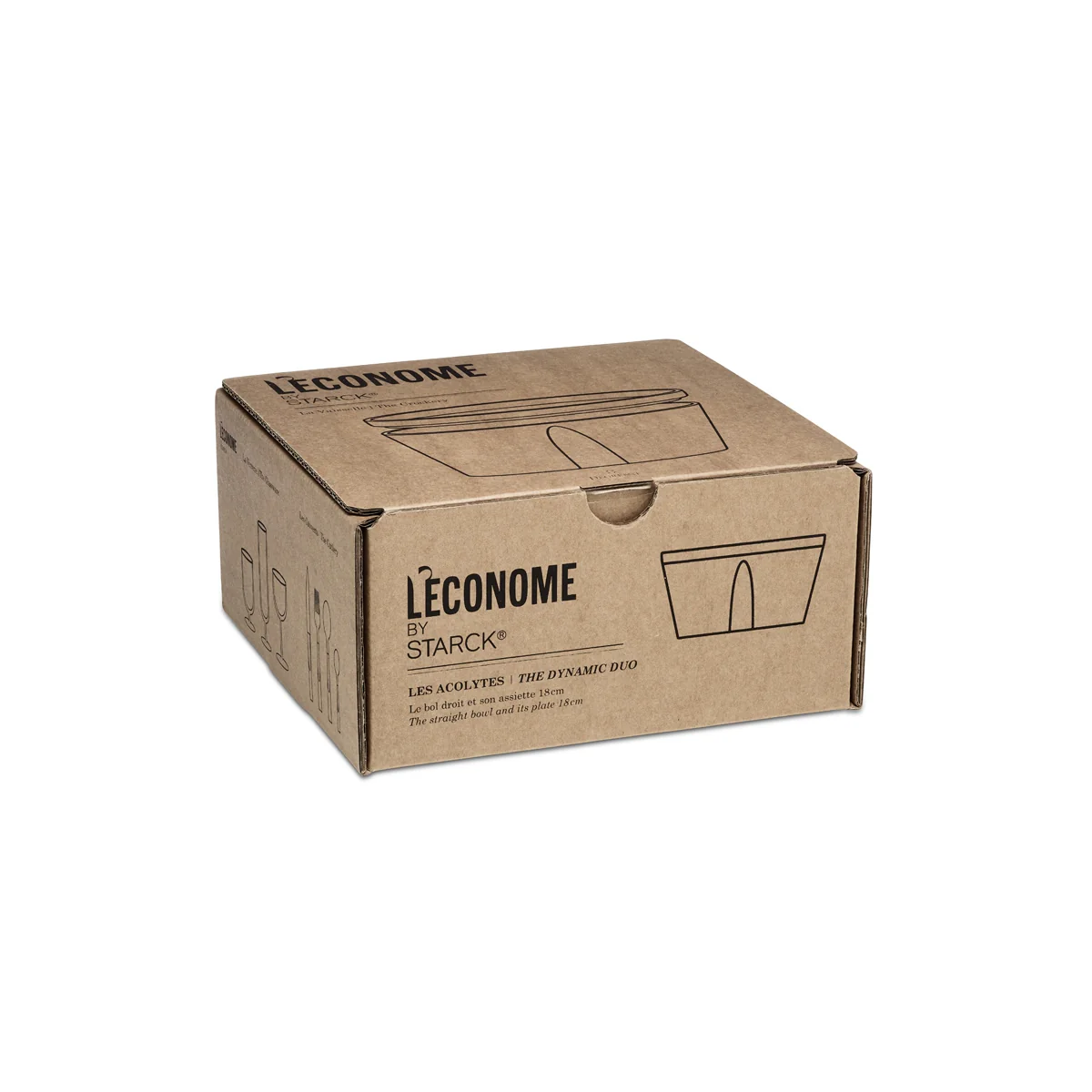 Coffret bol droit et assiette 18 cm - Image 3
