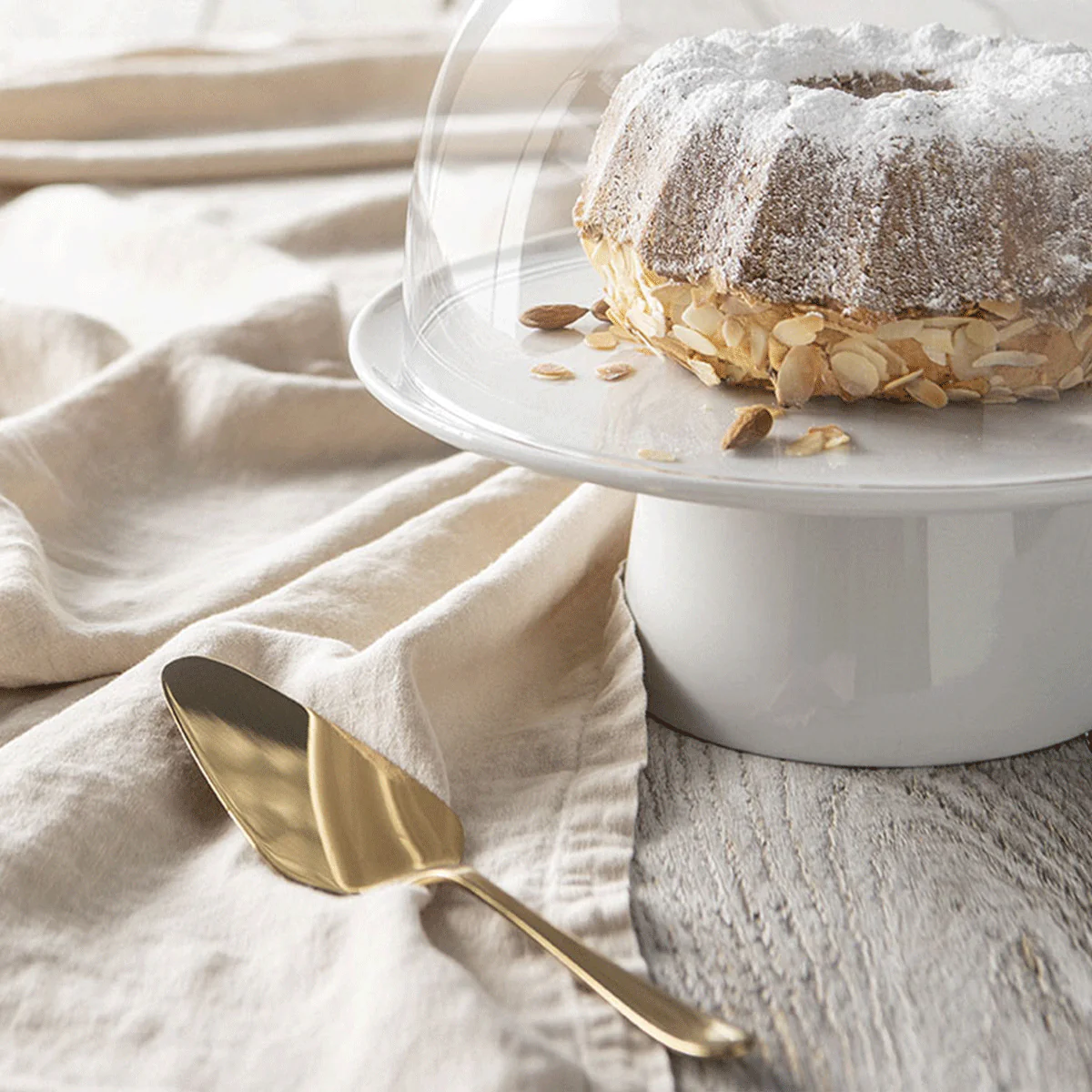 Coffret 6 fourchettes à gâteaux et pelle à tarte - Image 3