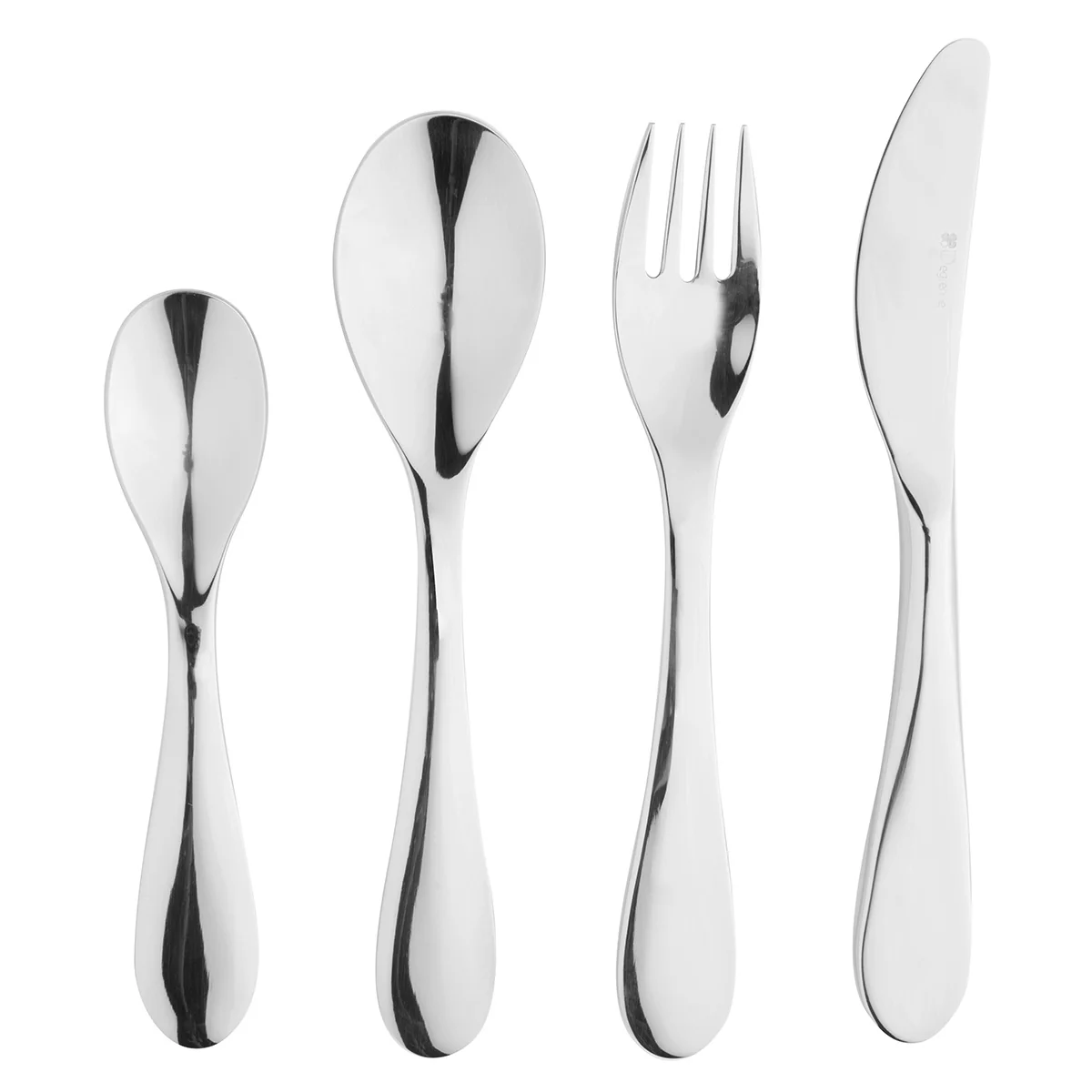 PETIT GOURMET ARGENTE CLASSE I Coffret 4 couverts - Image 2