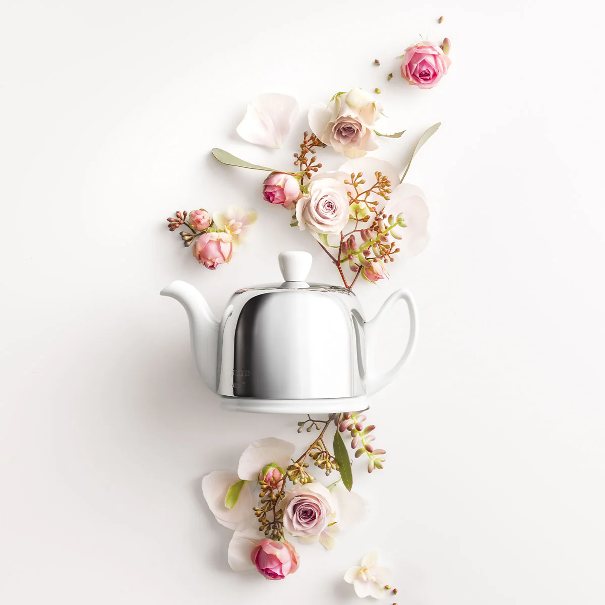 Théière 2 tasses cloche miroir - Image 4