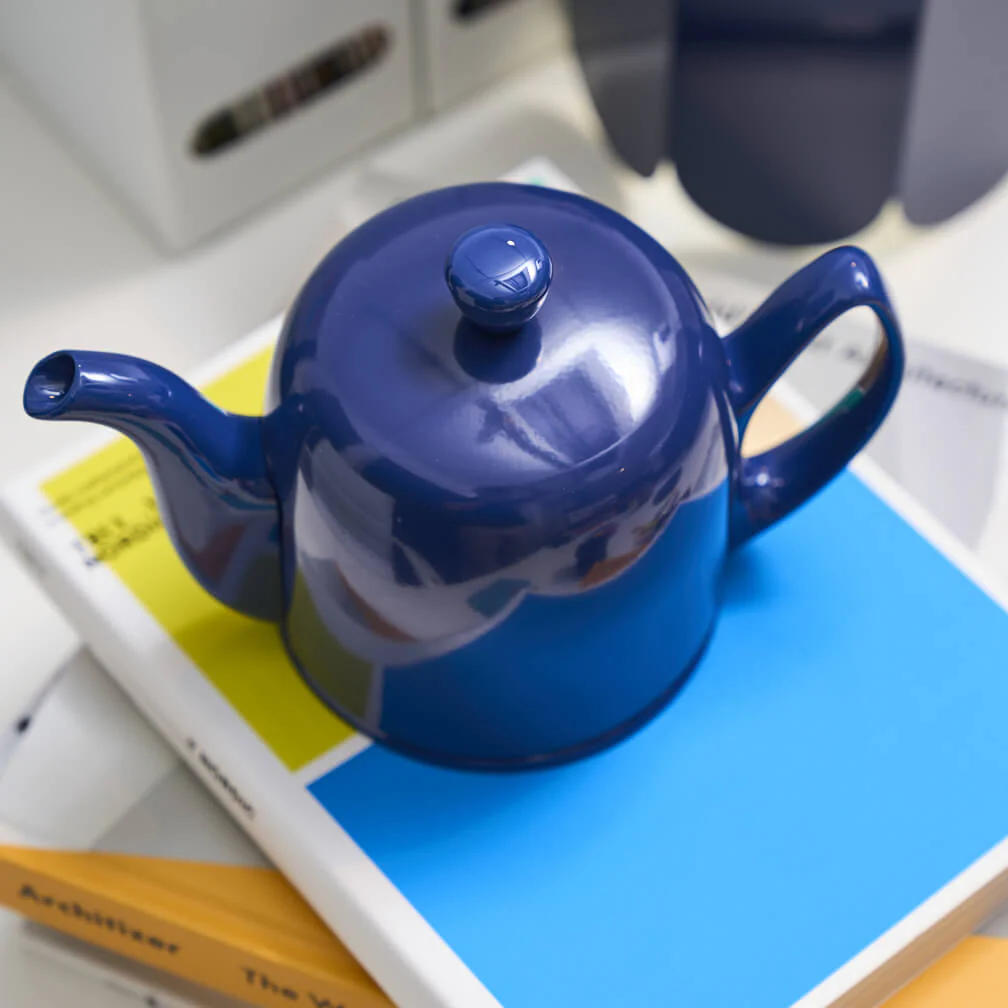 Théière 4 tasses cloche bleue - Image 5