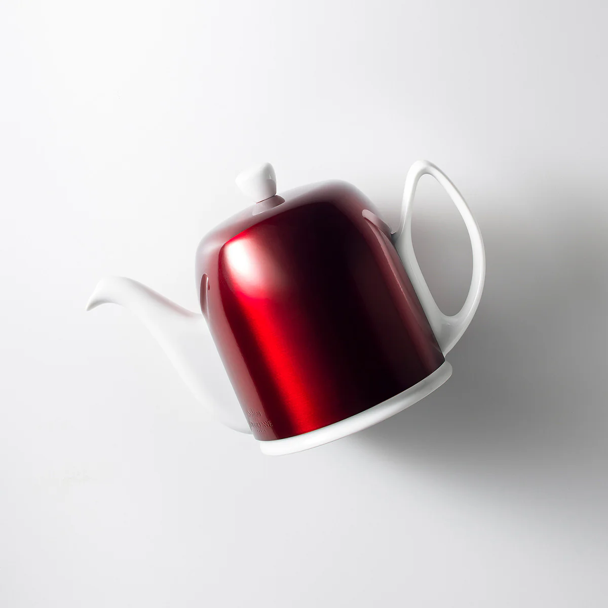 Théière 6 tasses cloche rouge - Image 2